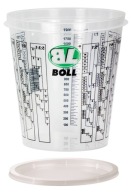BOLL Plastová nádoba s delením 2240 ml