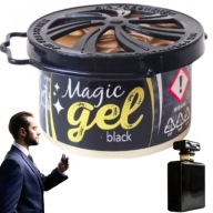 VÔŇA DO AUTA AROMA CAR MAGIC GEL BLACK PÁNSKY PARFÉMOVÝ GÉL KAZEŇA