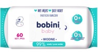 Bobini Baby vlhčené obrúsky 99% čistá voda 60 ks