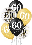 Sada 60 balónov k 60. narodeninám