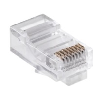 RJ45 počítačová zástrčka 8P 8C (LINKA) LECHPOL 1 ks