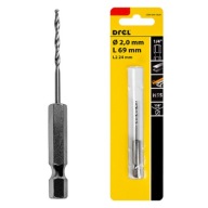 VŔTAČKA DO KOVU ŠESTIHRANNÁ RÝCHLA VÝMENA 2,0mm