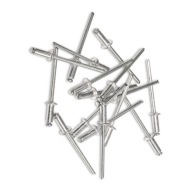 Hliníkové nity Silver 4,0x12mm 50 ks