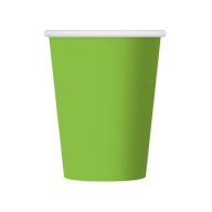 POHÁR ZELENÝ PAPIER 220ML 6KS