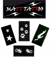 Šablóny na tetovanie HENNA GLITTER TATTOO - skvelý výber