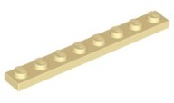 LEGO 3460 TANIER 1x8 piesku NOVINKA == (1g)