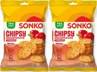 Sonko kukuričné ​​lupienky Paprika 60g x2