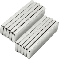 SILNÉ NEODYMIOVÉ MAGNETY SADA 10 KS