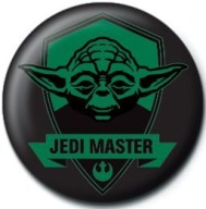 Star Wars Jedi Master - špendlík 2,5 cm