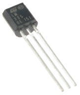 LM335Z lineárny snímač teploty TO92 /4663