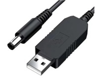 Adaptér Adaptér Konvertor USB DC zástrčka 5,5x2,1mm 5V-5V