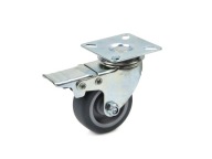 Otočné koliesko s brzdou 50mm PP/TPR G71511 GEKO
