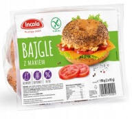 Incola Bez Glutenu Bagely s makom 2 x 95 g