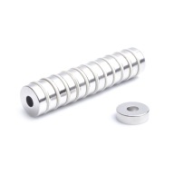 Neodymový prstencový magnet MP 17x6x5 N42