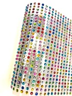 SAMOLEPIACE KRYŠTÁLY 3mm KRYŠTÁLOVÉ TRYSKY