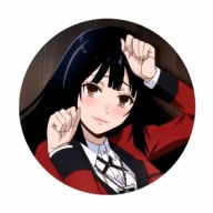 Anime Kakegurui Yumeko 58 mm špendlík