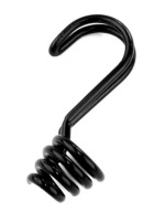 Pružinový hák na gumu INVERTED 8mm/80kg dvojitá drôtená pružina