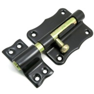 Latch Bolt Bolt Lock Black 70mm M.384