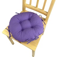 Vankúš na stoličku, 35 cm, svetlofialový CIRCLE