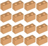 LEGO 3004 BRICK 1x2 nugát pr. NOVINKA (12g) 16 ks.