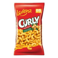 LORENZ CURLY Arašidové kukuričné ​​chrumky 120g VEGAN