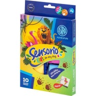 SENSORIO PLASTOVÁ HMOTA ASTRA SENSORY CREATIVE 10 FARIEB JUNGLE