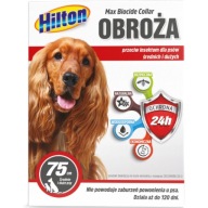 Hilton obojok proti blchám a kliešťom pre psa a mačku 75 cm s Margosou