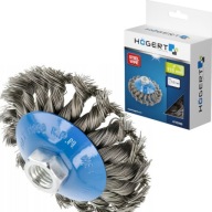 KOTÚČOVÁ KEFA DRRÁTENÁ SO ZÁVITOM NA BRÚSKU 115MM 0,5MM DRÔT M14