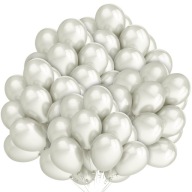 Biele balóny na prijímanie, prvé prijímanie, krst, svadbu