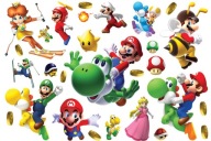 UMÝVAJÚCE TETOVANIE PRE DETI SUPER MARIO BROS CG244