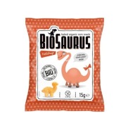 Dino chrumky s príchuťou kečup, bezlepkové, BIO 15g