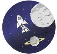 Cosmos Rocket taniere 18 cm 6 kusov Narodeninové