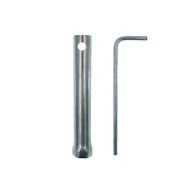 KĽÚČ NA ZÁSTRČKU MOTORA KOSAČKY 21MM PREDĹŽENIE 15CM