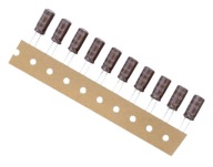 220uF 35V 220 µF 35 V DLHÁ ŽIVOTNOSŤ RTZ (10 KS) ELEKTROLYTICKÝ KONDENZÁTOR