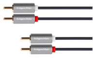 Audio kábel 2x2 RCA 3m Stereo Cincz kábel