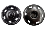 25mm ozdobné patentky, 4ks, ČIERNY PRSTEŇ 2788