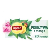 Lipton Herbs of the World bylinkový čaj Žihľava s mangom 20 sáčkov 26g
