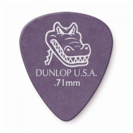 Trsátko 0,71 mm pre gitaru Dunlop Gator Grip 417R.71
