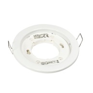 GX53 LED okrúhle halogénové stropné svietidlo, BIELE