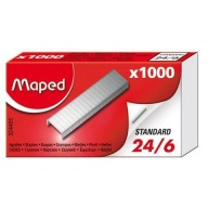 ZOŠÍVAČKY 24/6 1000KS MAPOVANÉ, MAPOVANÉ
