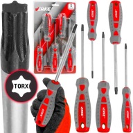 SADA SKRUTKOVAČOV SKRUTKOVAČE SKRUTKOVAČE TORX TORXY T10-30 STRONG!!