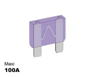 POISTKA MAXI 100A NOŽ