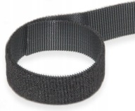 Obojstranný suchý zips One Wrap - Fastener Sťahovacia páska ČIERNA 2cm 1m