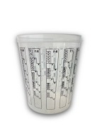 HRNČEK NA FARBU S STUPŇOU 2300 ml na laky a živice x 3 ks