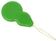 Plastová rukoväť navliekania nití
