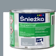 ŚNIEŻKA Supermal olejovo-ftalátový email LESK 200ml OCEL