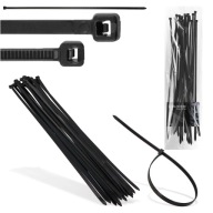 20x sťahovacie pásky Káblové pásky Zipsy 7,6 x 500 mm Silné UV sťahovacie pásky