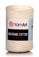 YarnArt MACRAME BAVLNA - ČÍSLO 752 ECRU