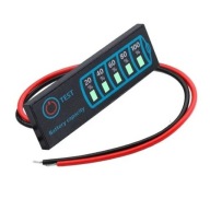 Indikátor nabitia batérie 2S - 8S 12V 24V 6-30V