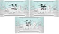 TULI Vlhčené obrúsky pre deti a dojčatá s ALOE 97% VODA 60KS